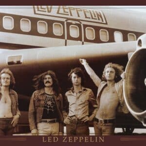 Led Zeppelin- Airplane Poster