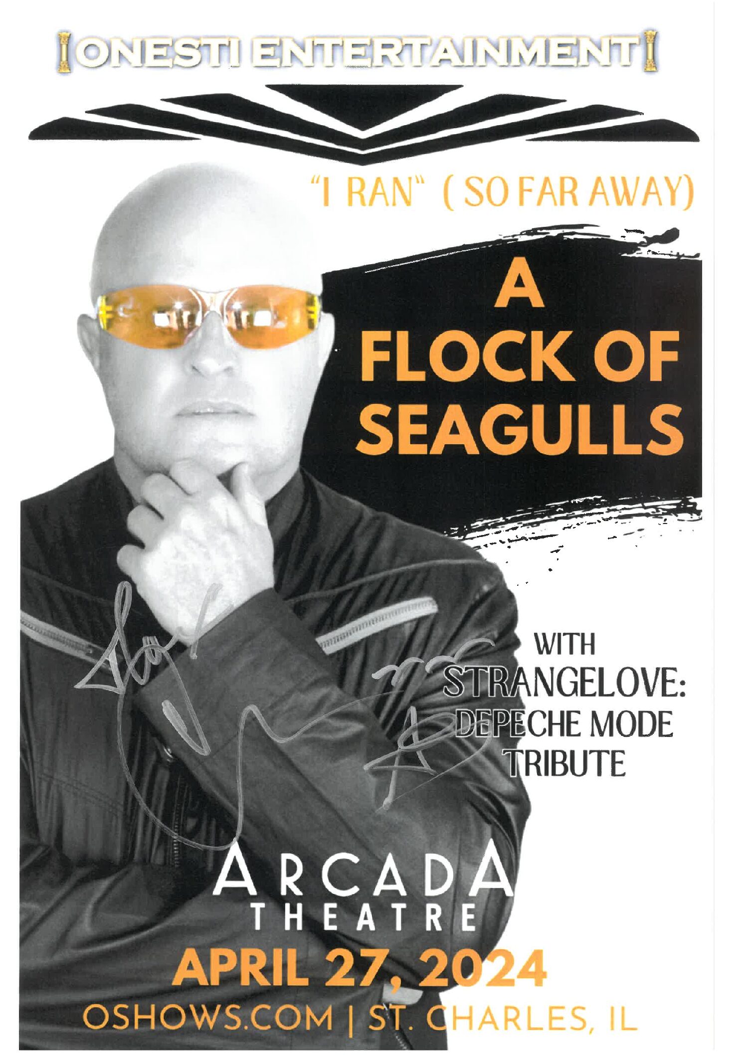 A Flock Of Seagulls Poster 4/27/24-ARC