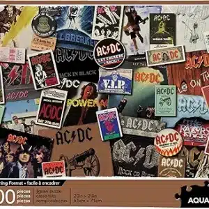 AC/DC Albums (1000 Piece Puzzle)