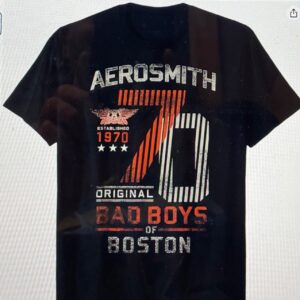 Aerosmith- 1970 Bad Boys T-Shirt- SS