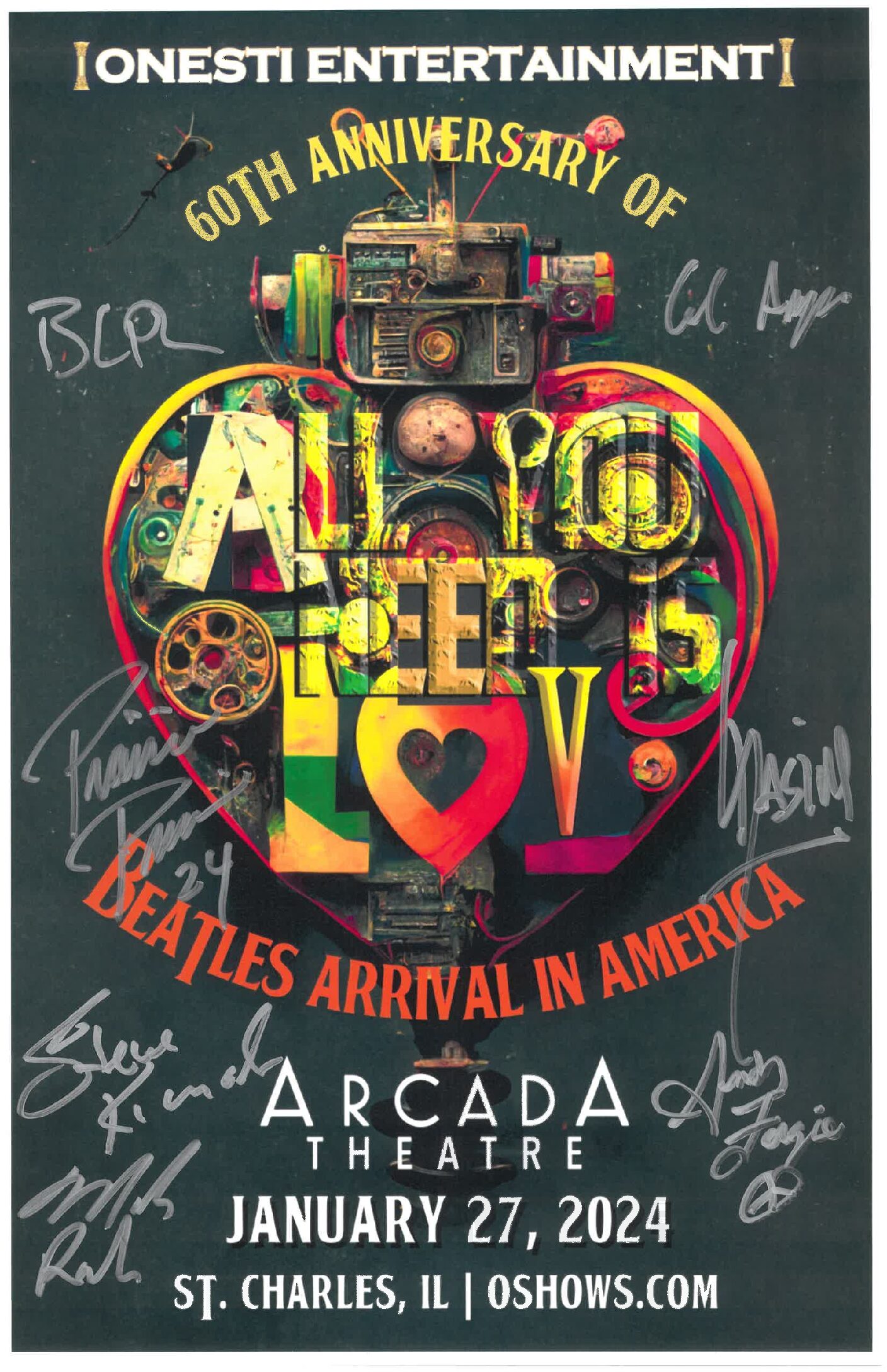 All You Need Is Love-Poster-1/27/24 ARC