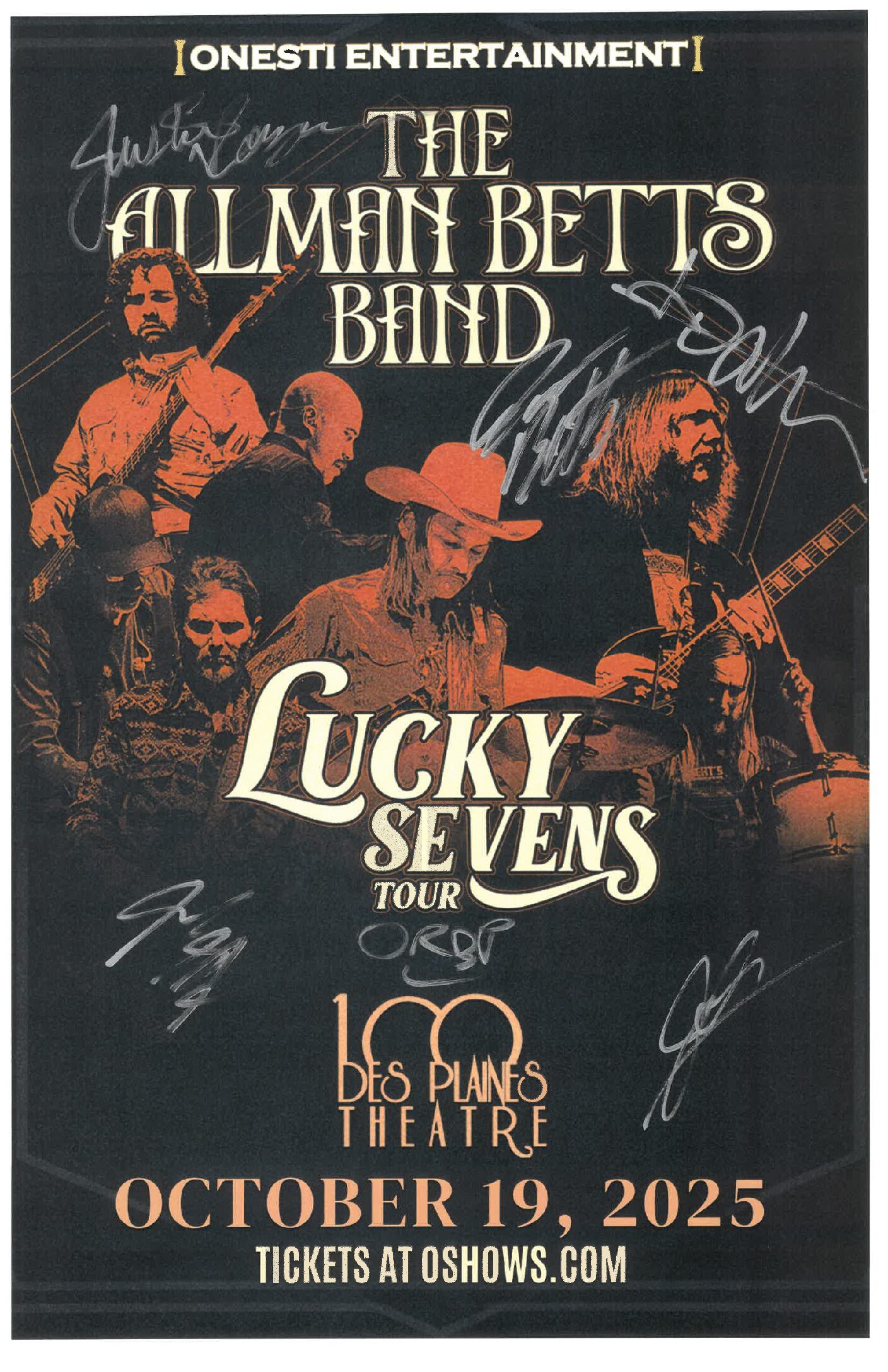 Allman Betts Band Poster 10/19/25-DP