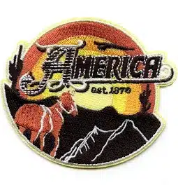 America Desert Sunset Patch