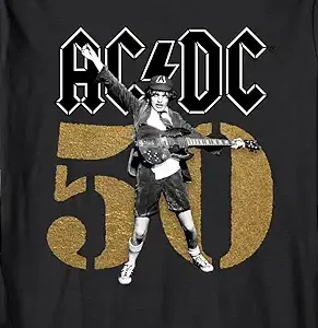 AC/DC - Angus 50 Years T-Shirt -SS
