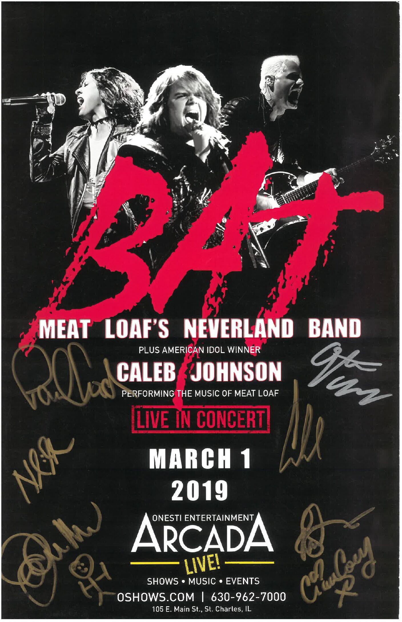 BAT (Meat Loaf Tribute) 03/01/19-ARC