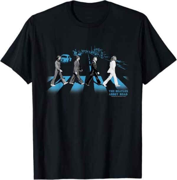 Beatles, The -Abbey Road Street Blues T-Shirt-SS