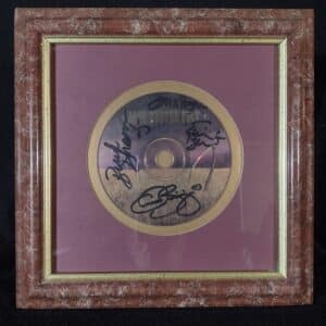 Blue Oyster Cult Autographed/Framed CD