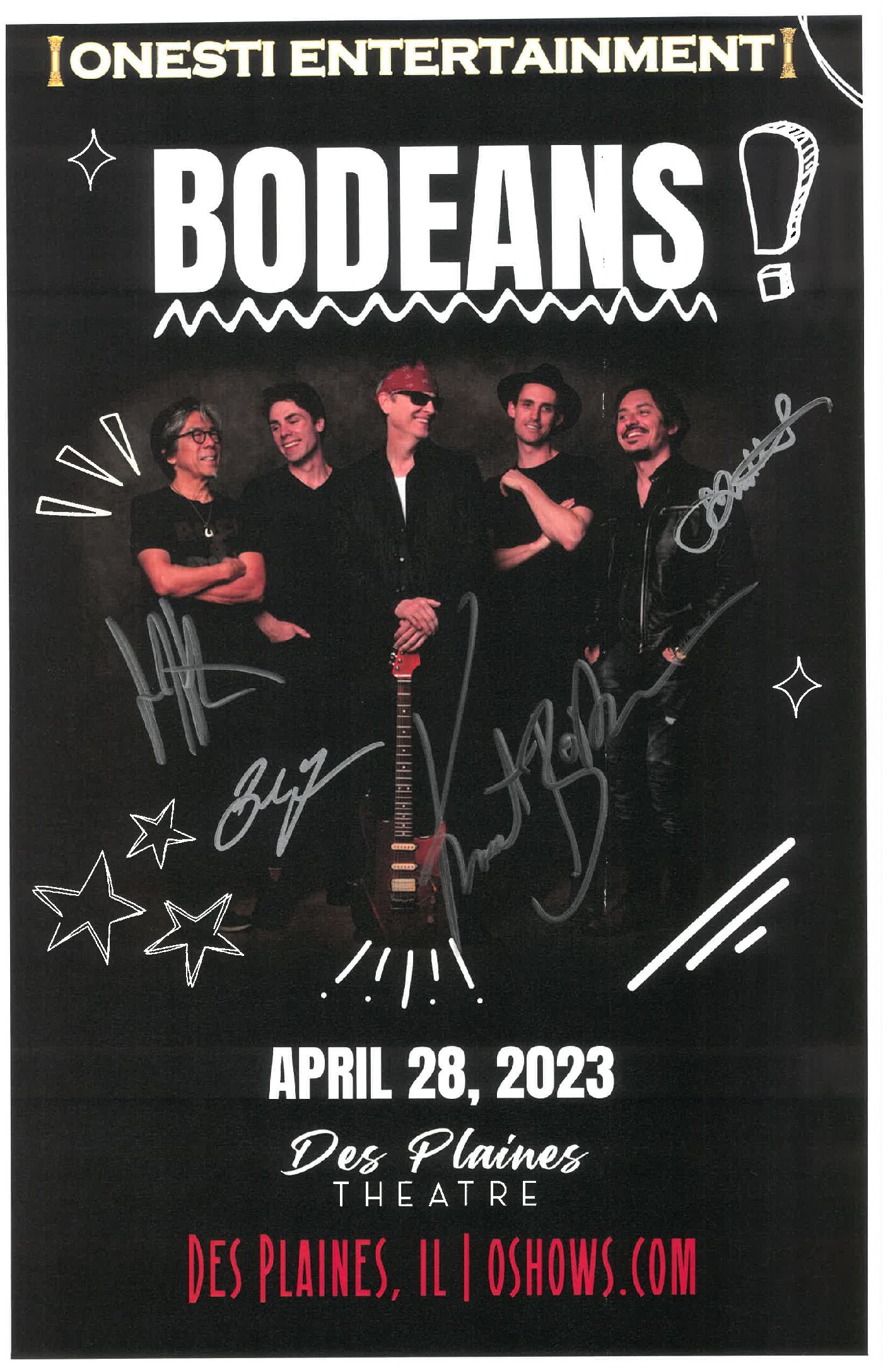 Bodeans Poster-04/28/23-DPT
