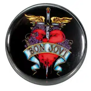 Bon Jovi Button