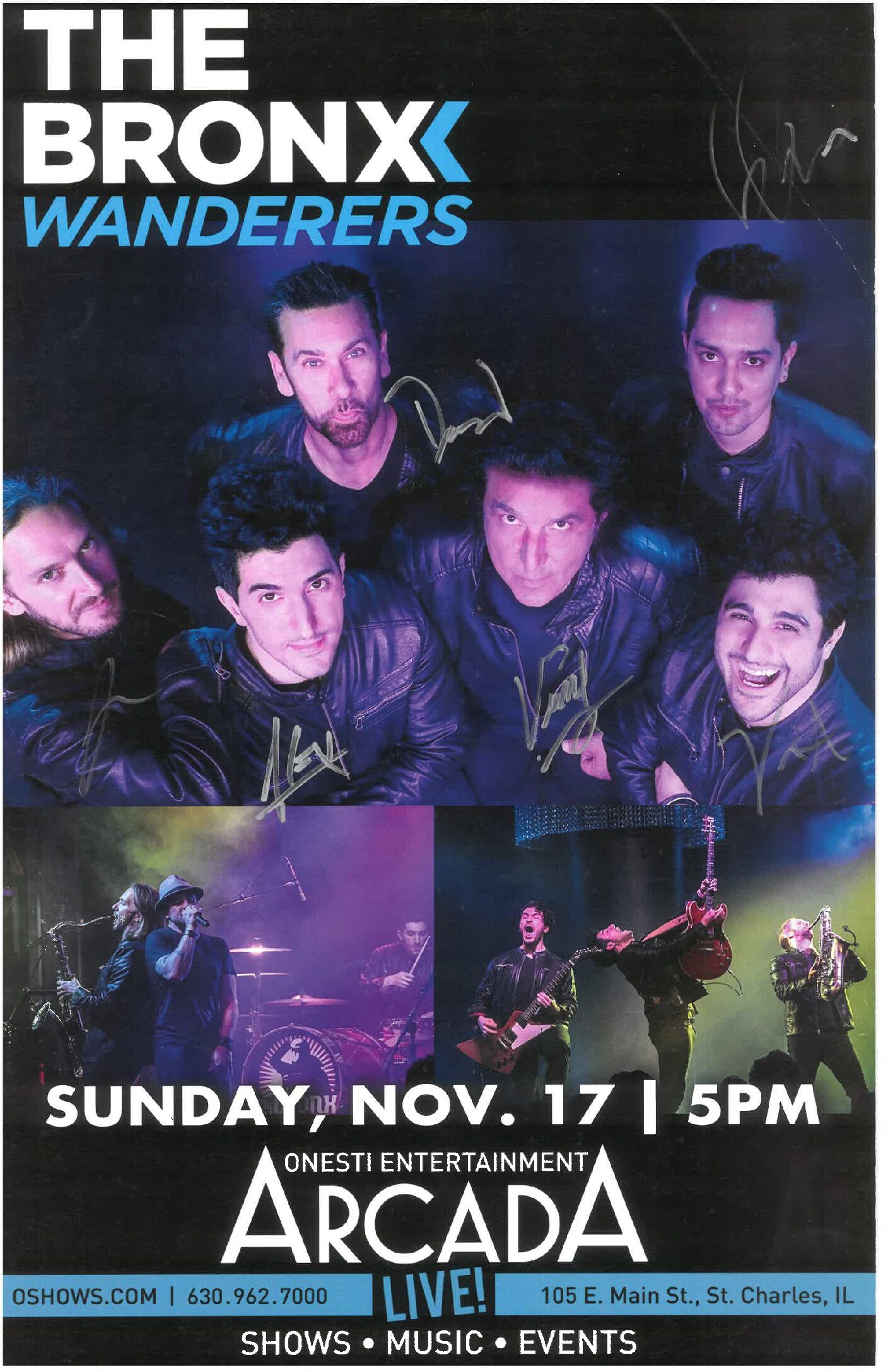 The Bronx Wanderers Poster 11/17/19-ARC