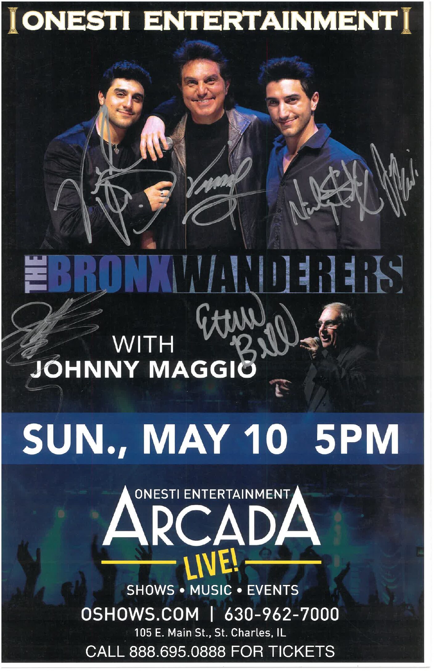 The Bronx Wanderers Poster 5/10/15-ARC