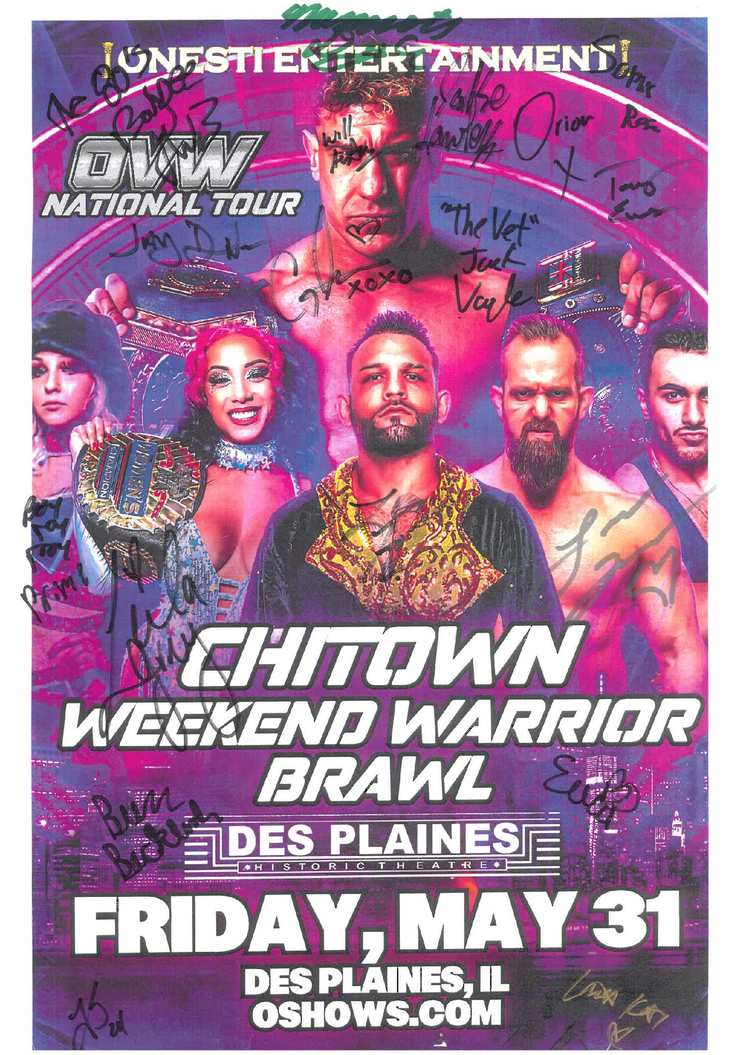 Chitown Weekend Warrior Poster 5/31/24 - DPT