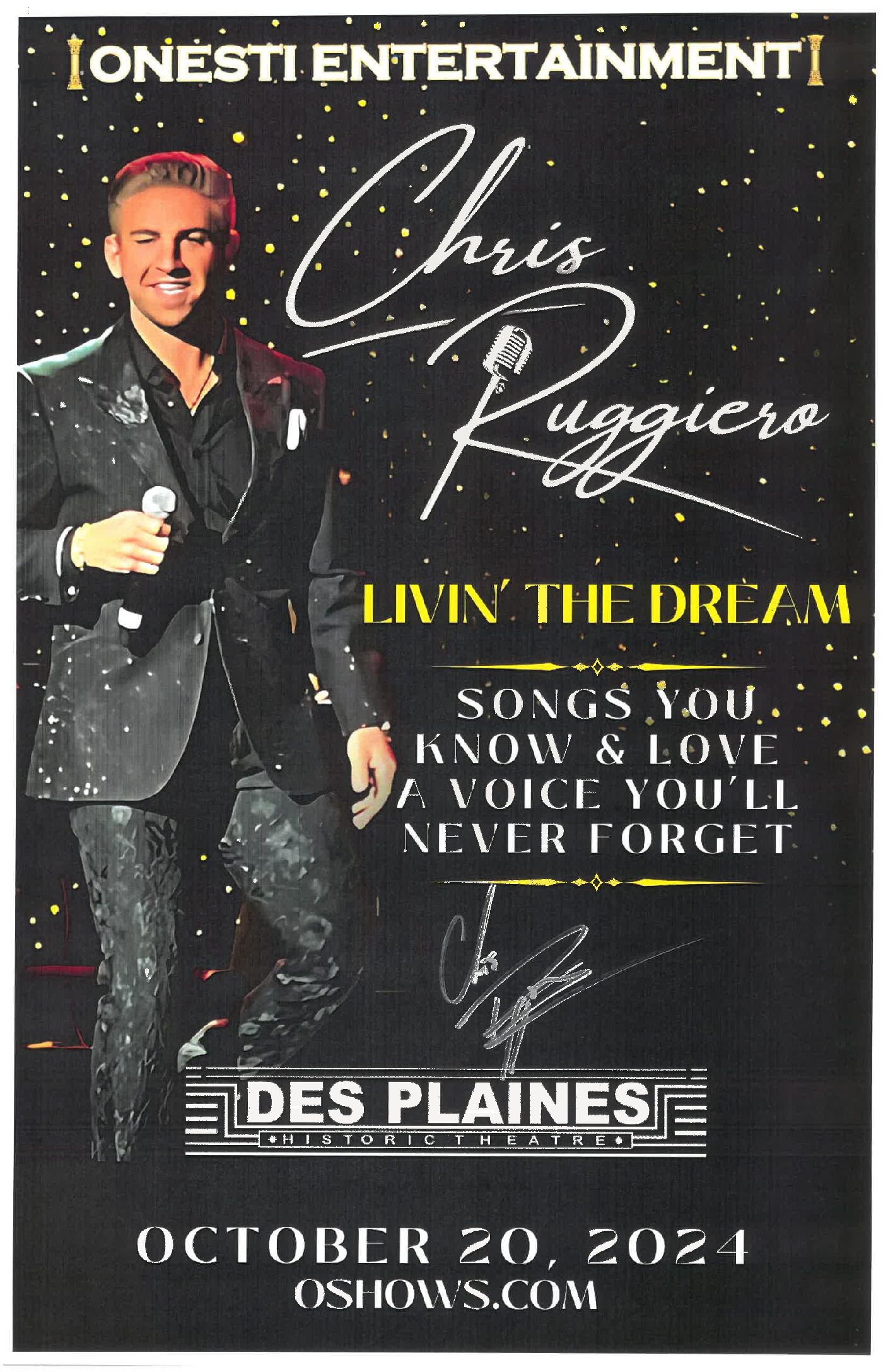 Chris Ruggiero Poster 10/20/24 - DPT