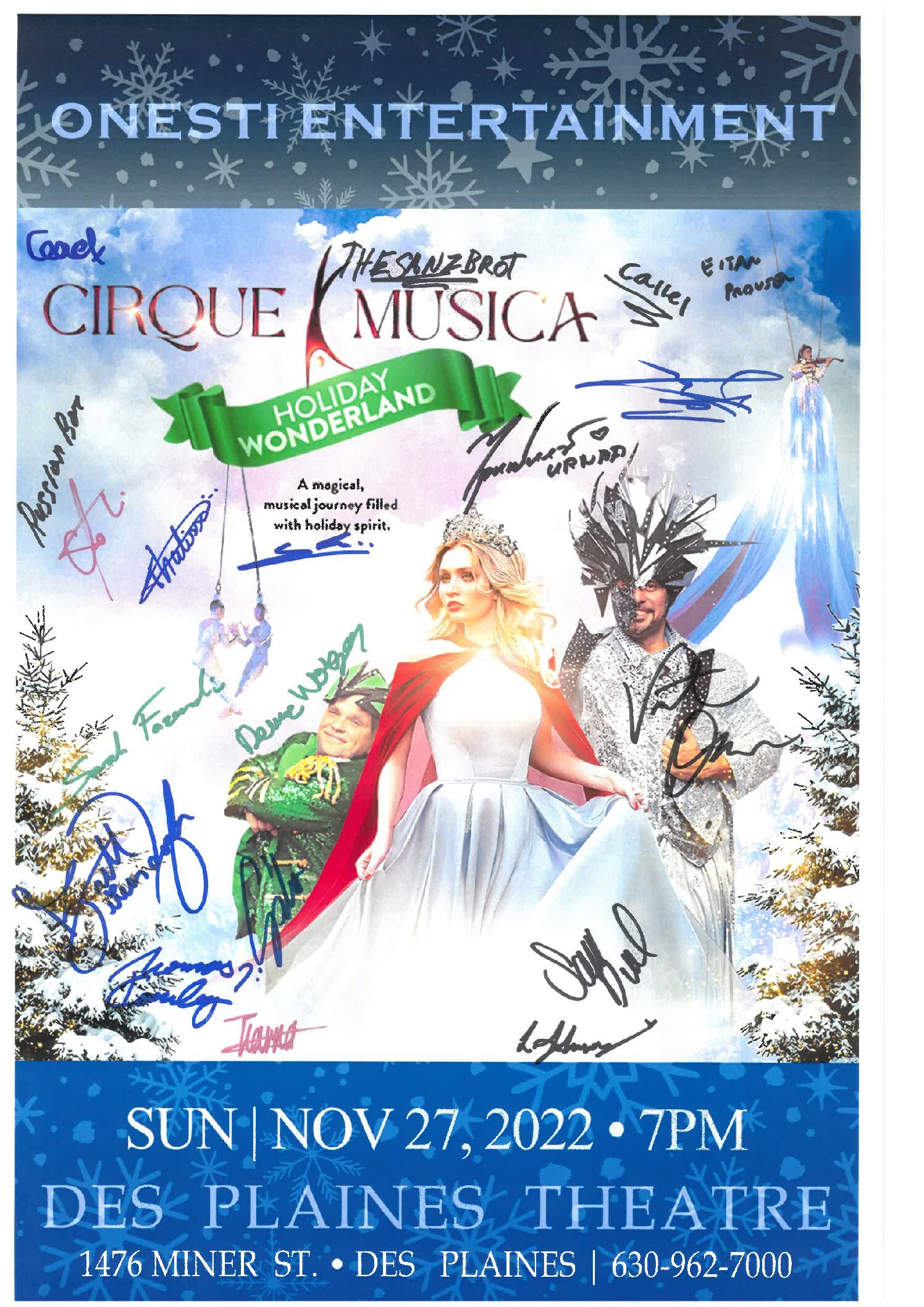 Cirque Musica Poster-11/27/2022-DPT
