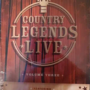 Country Legends Live, Volume 3 DVD