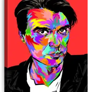 David Byrne Canvas Wall Art