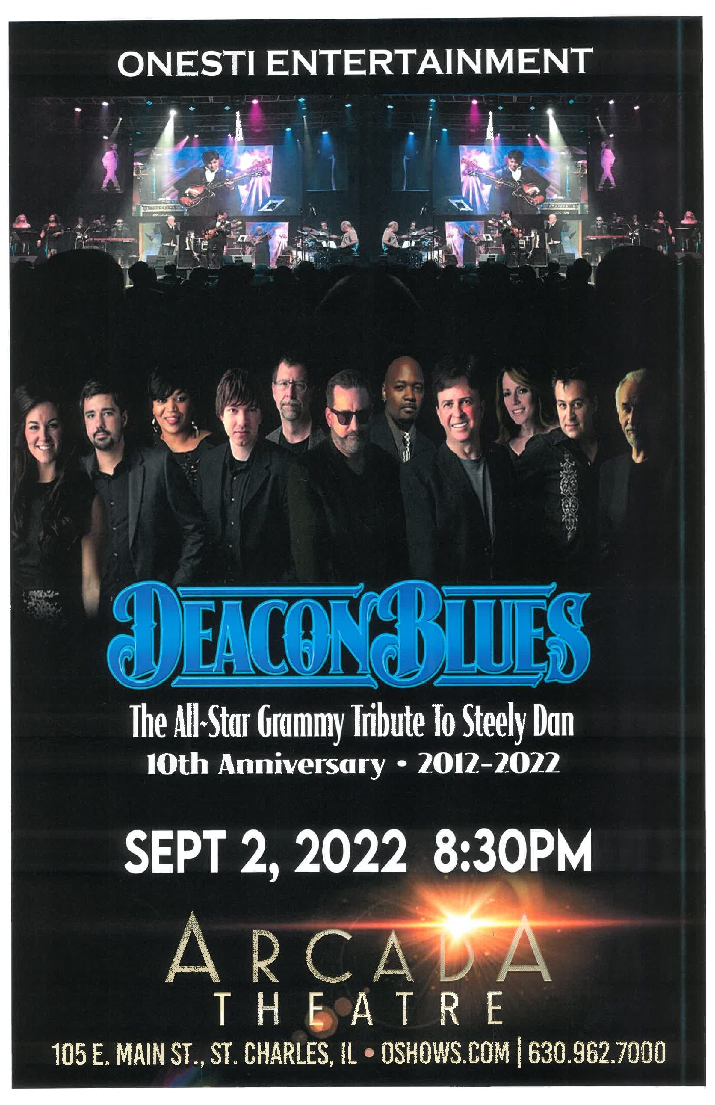 Deacon Blues Poster- 9/2/22 (Unsigned Only)-ARC