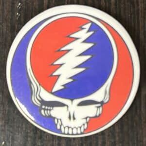 Grateful Dead Steal Your Face Large Button