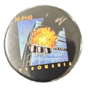Del Leppard Pyromania Button