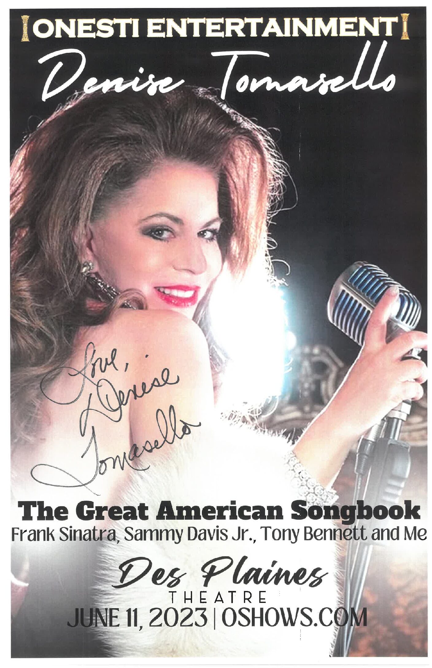Denise Tomasello Poster 6/11/23 - DPT