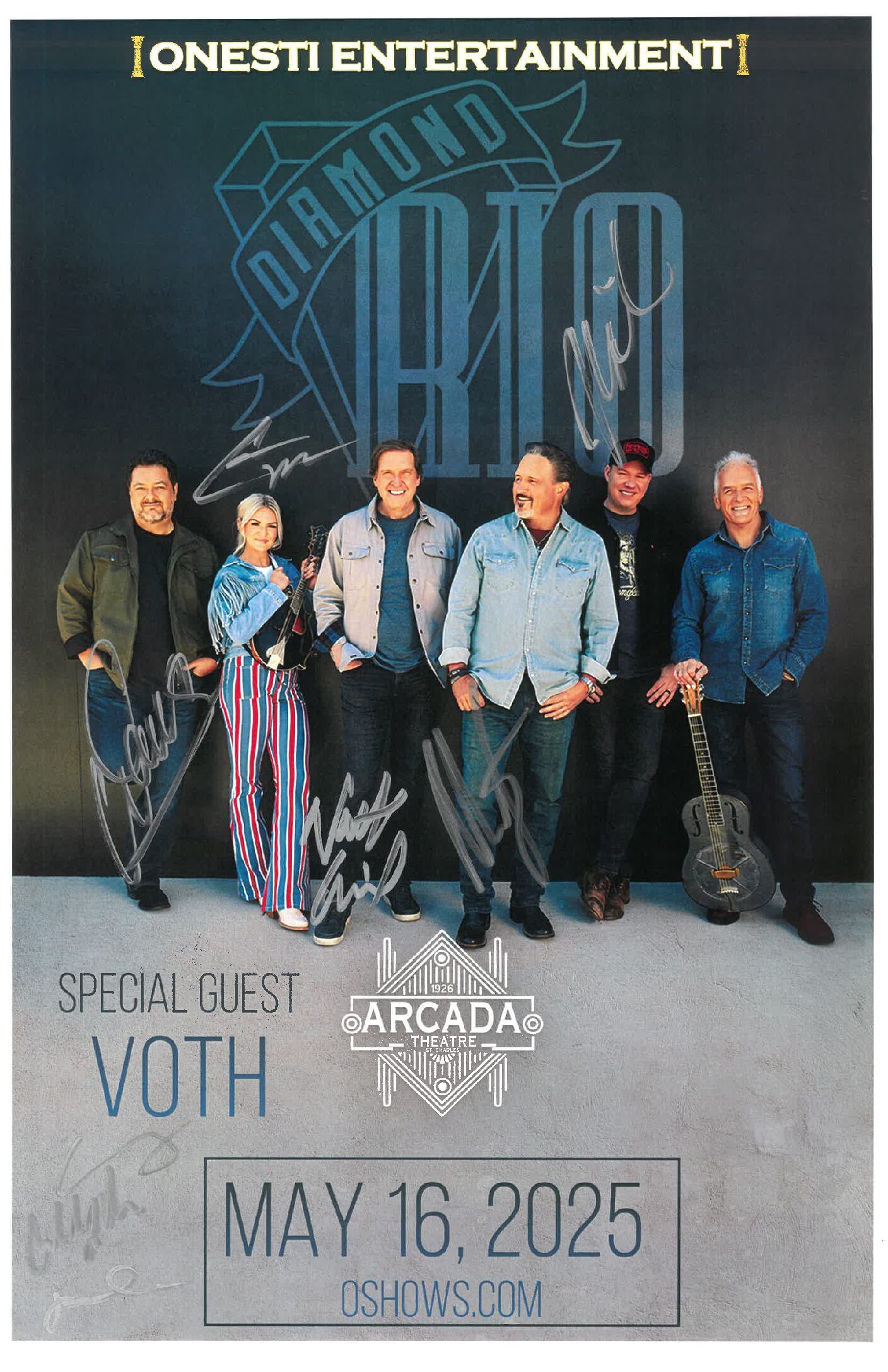 Diamond Rio Poster 5/16/25-ARC