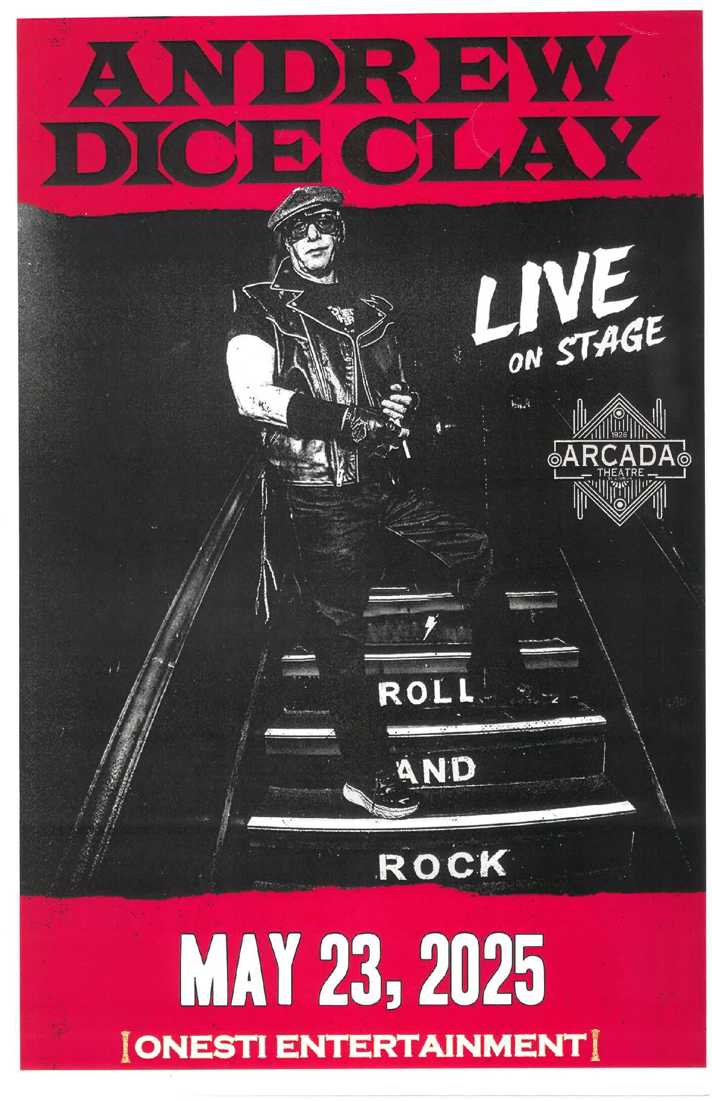 Andrew Dice Clay Poster 05/23/25-ARC (Unsigned Only)
