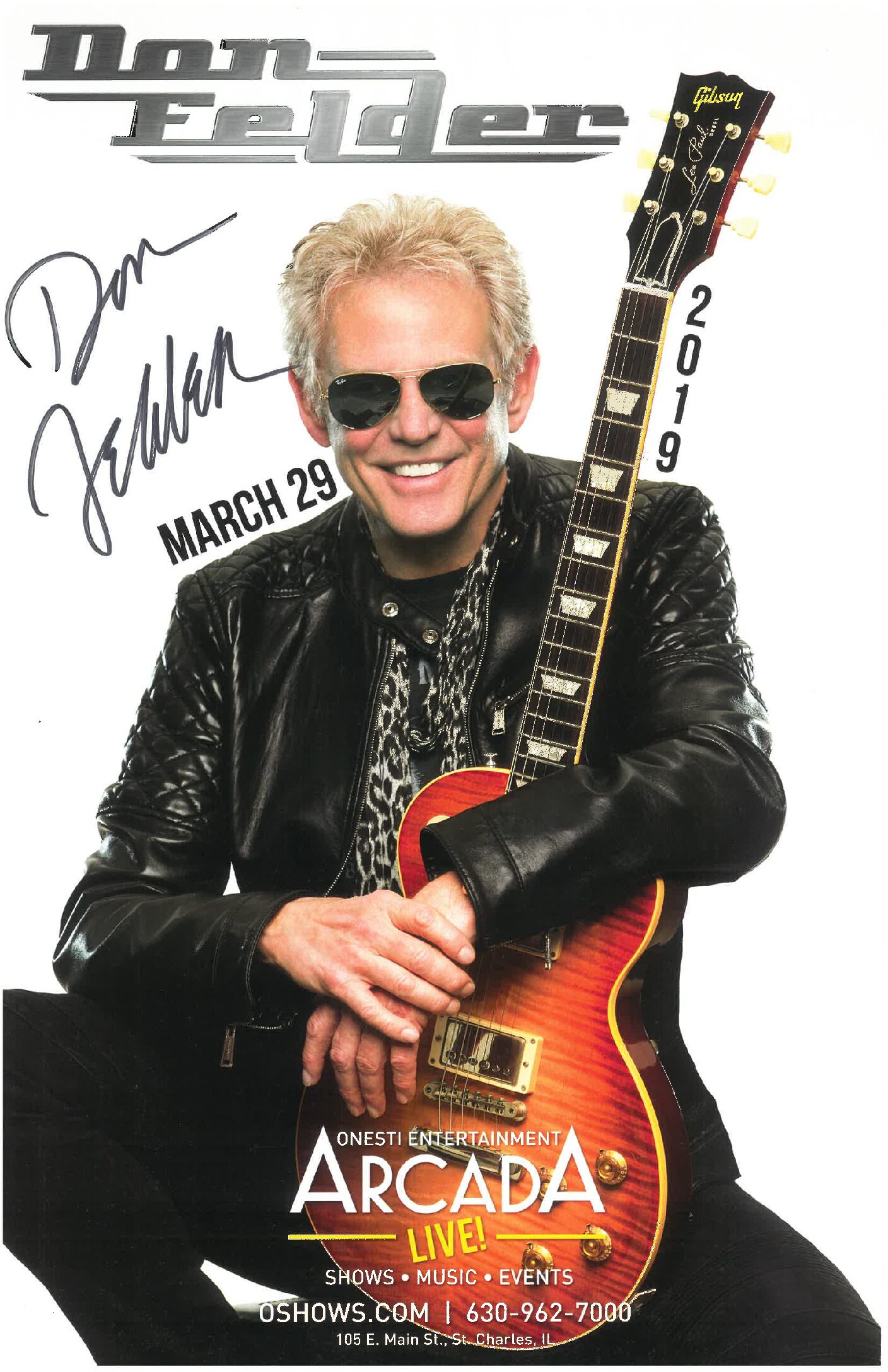 Don Felder Poster (3/29/19) ARC