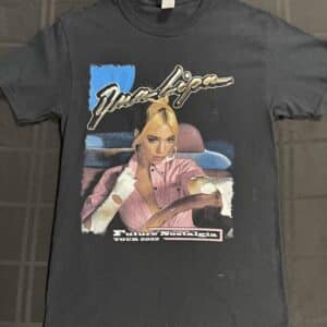 Dua Lipa Future Nostalgia 2022 Tour T-Shirt