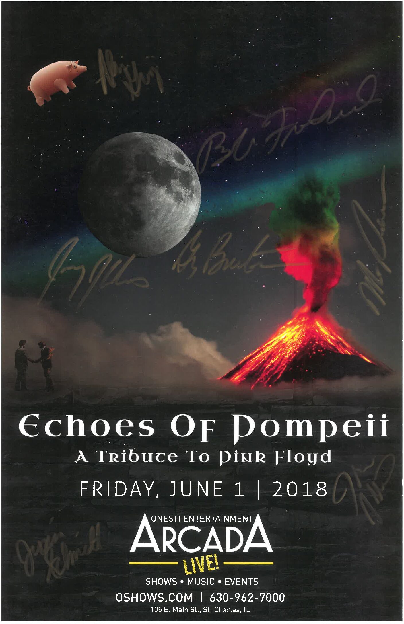 Echoes of Pompeii Poster 6/01/18-ARC (Signed)