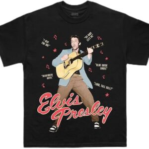 Elvis Presley Song Title SS T-Shirt