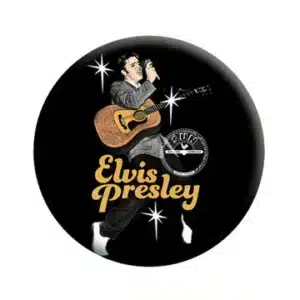 Elvis Presley-On Toes Button