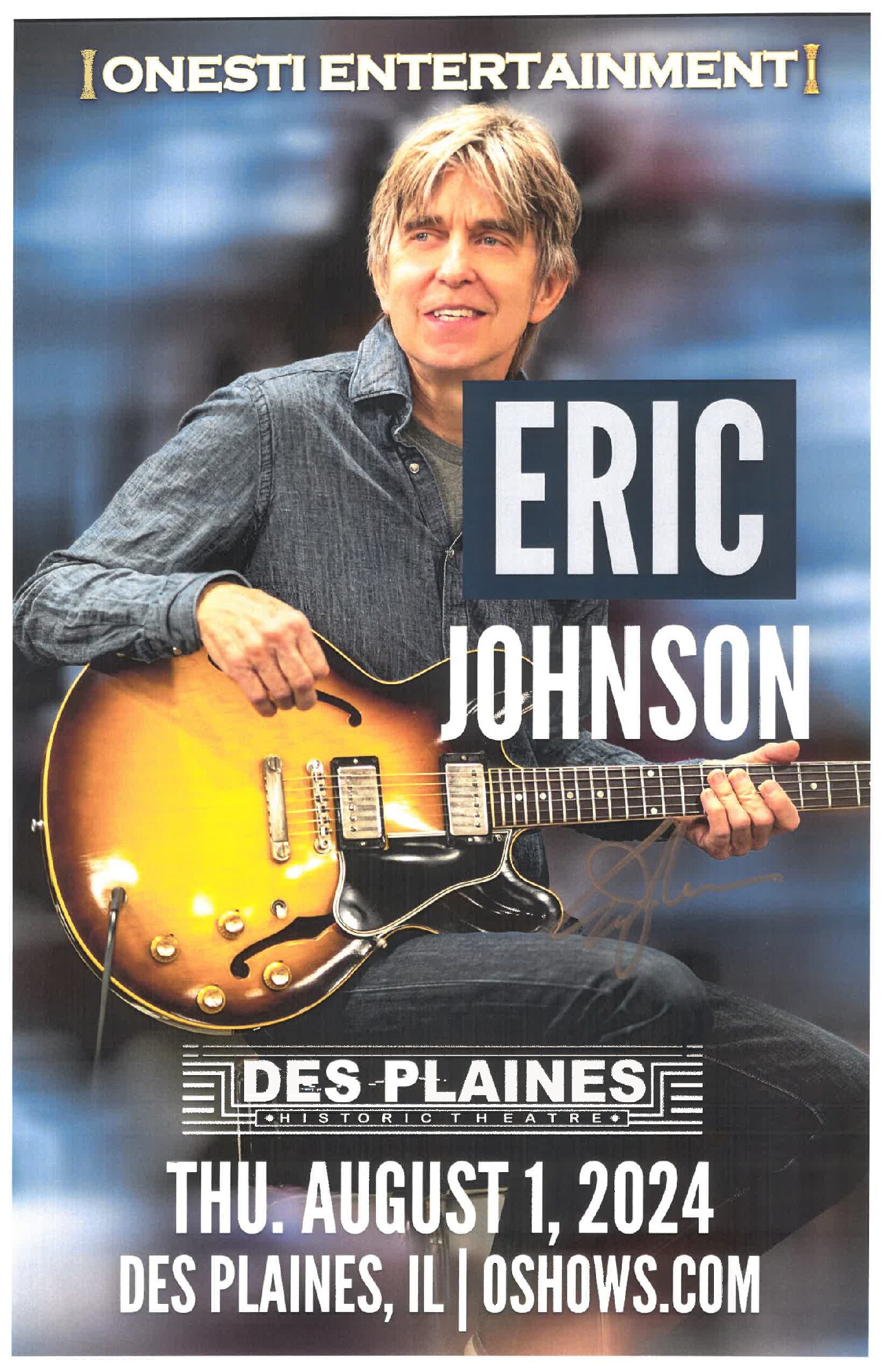 Eric Johnson Poster-08/01/24-DPT