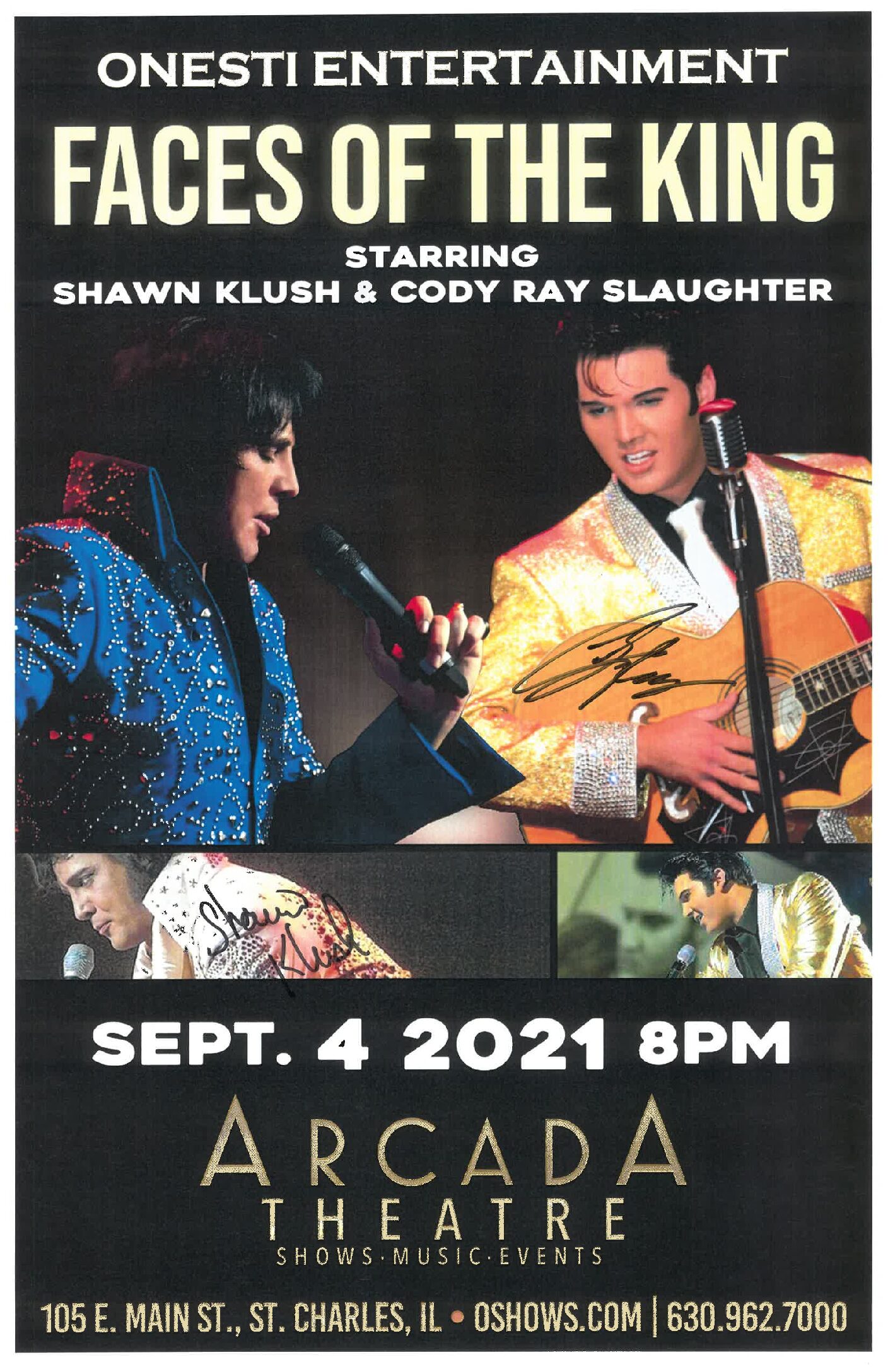 Faces of the King (Shawn Klush & Cody Ray Slaughter) 9/4/21-ARC (Signed)