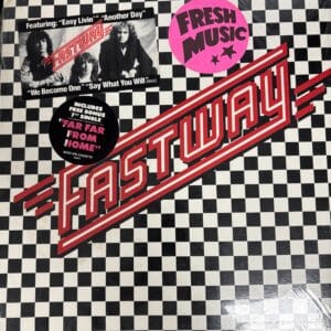 Fastway- Self-titled LP Vinyl Record 1983 Columbia (Sealed w/ hype stickers)