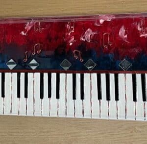 Artwork-Keyboard Mixed Media-(CFA)-DP