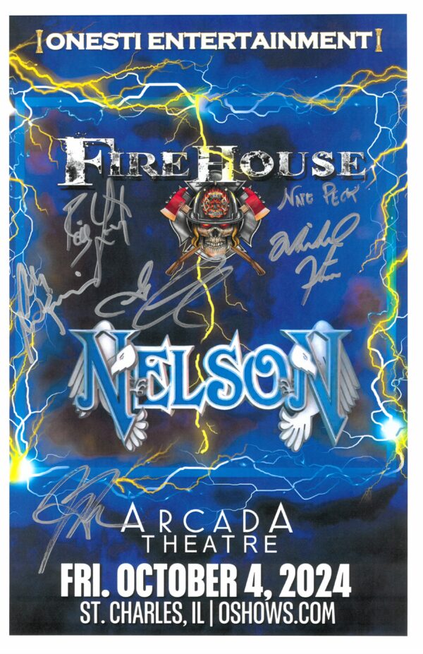 Firehouse/Nelson Poster-10/4/24-ARC
