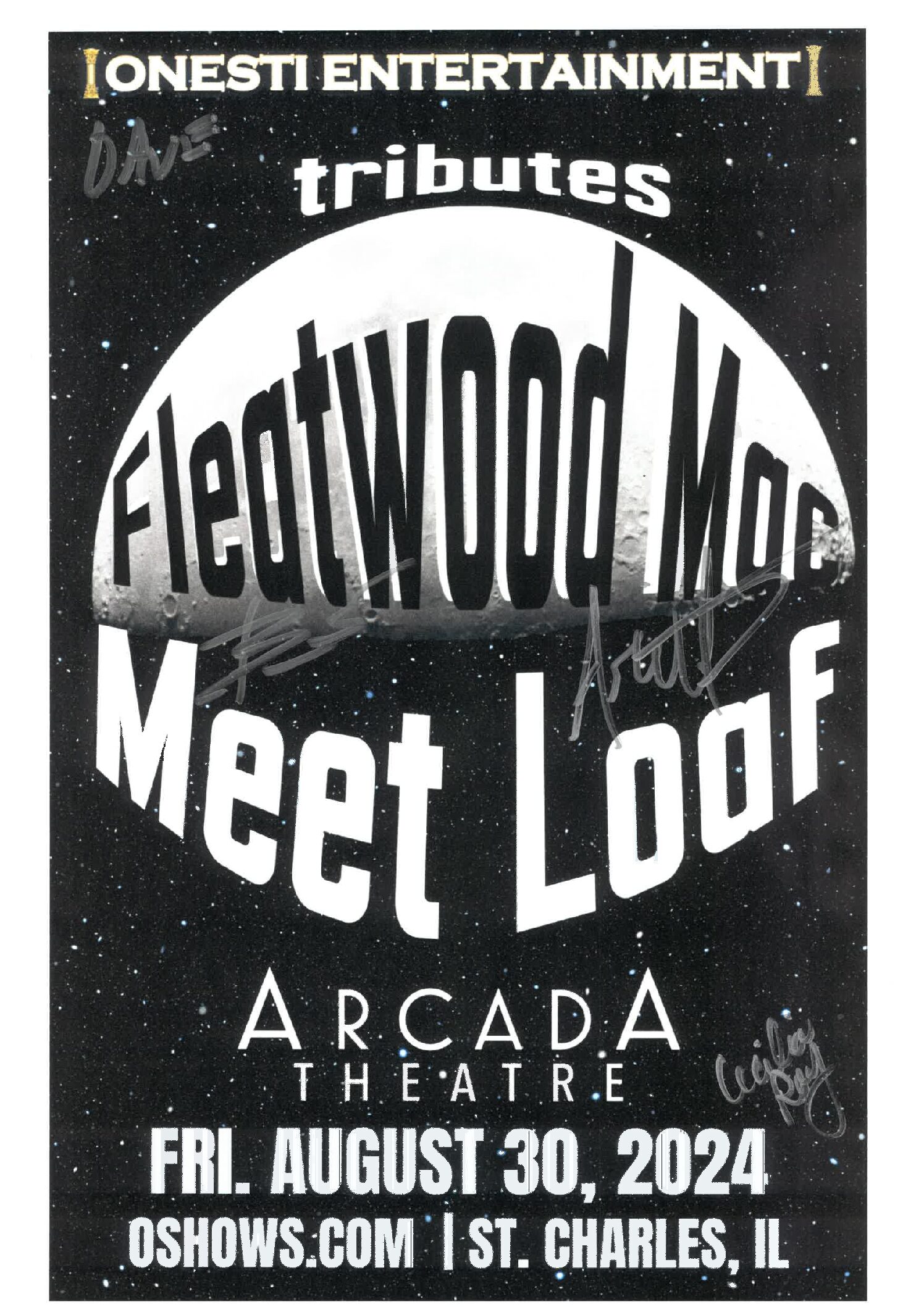 Fleatwood Mac/Meet Loaf Poster-8/30/24-ARC