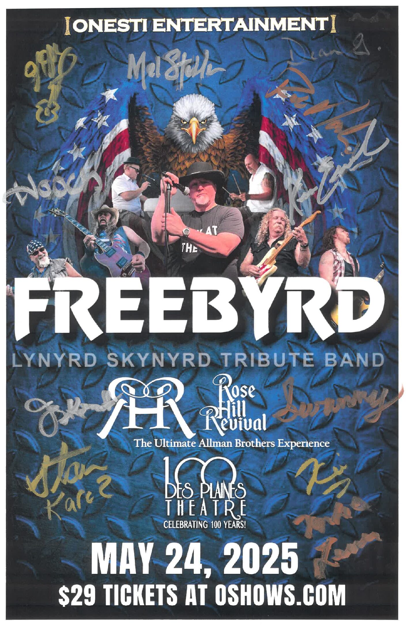 Freebyrd Lynyrd Skynyrd Tribute Poster 5/24/25-DPT