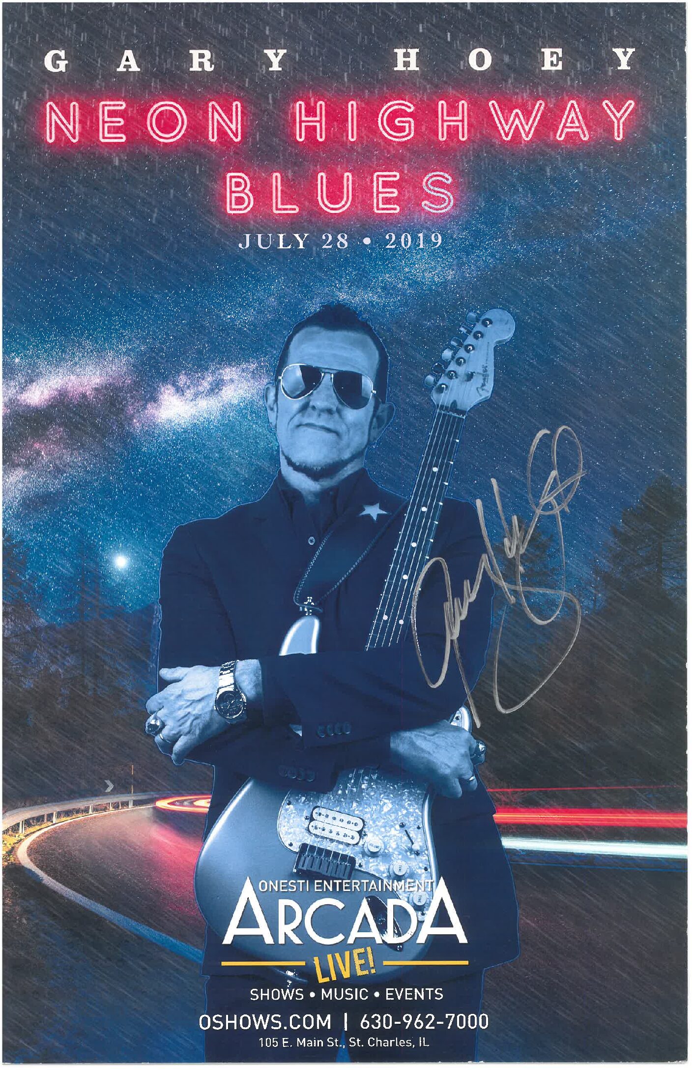 Gary Hoey Poster (7/28/2019) ARC