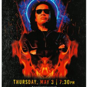 Gene Simmons Band Poster 5/3/2018 (Unsigned Only) - ARC
