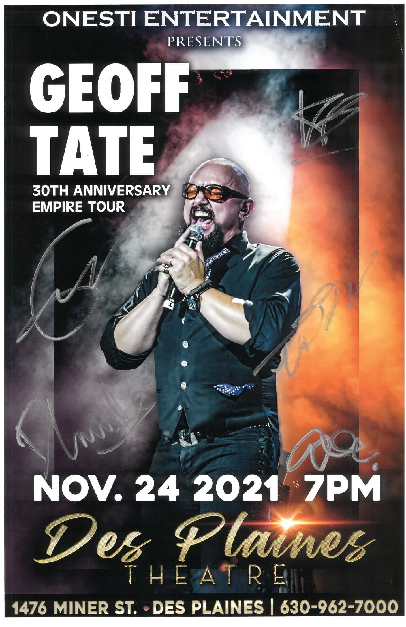 Geoff Tate Poster-11/24/21-DPT