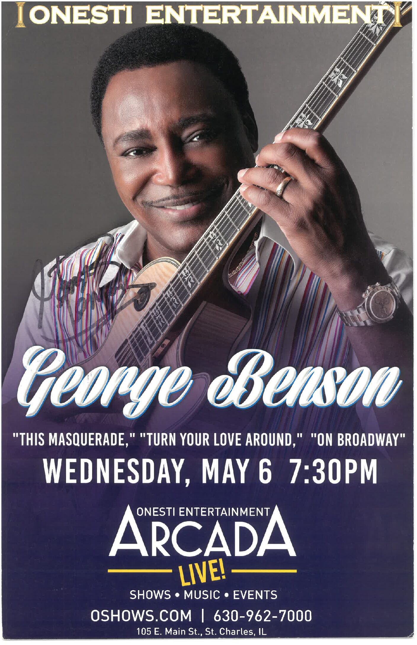 George Benson 5/6 -ARC (signed)
