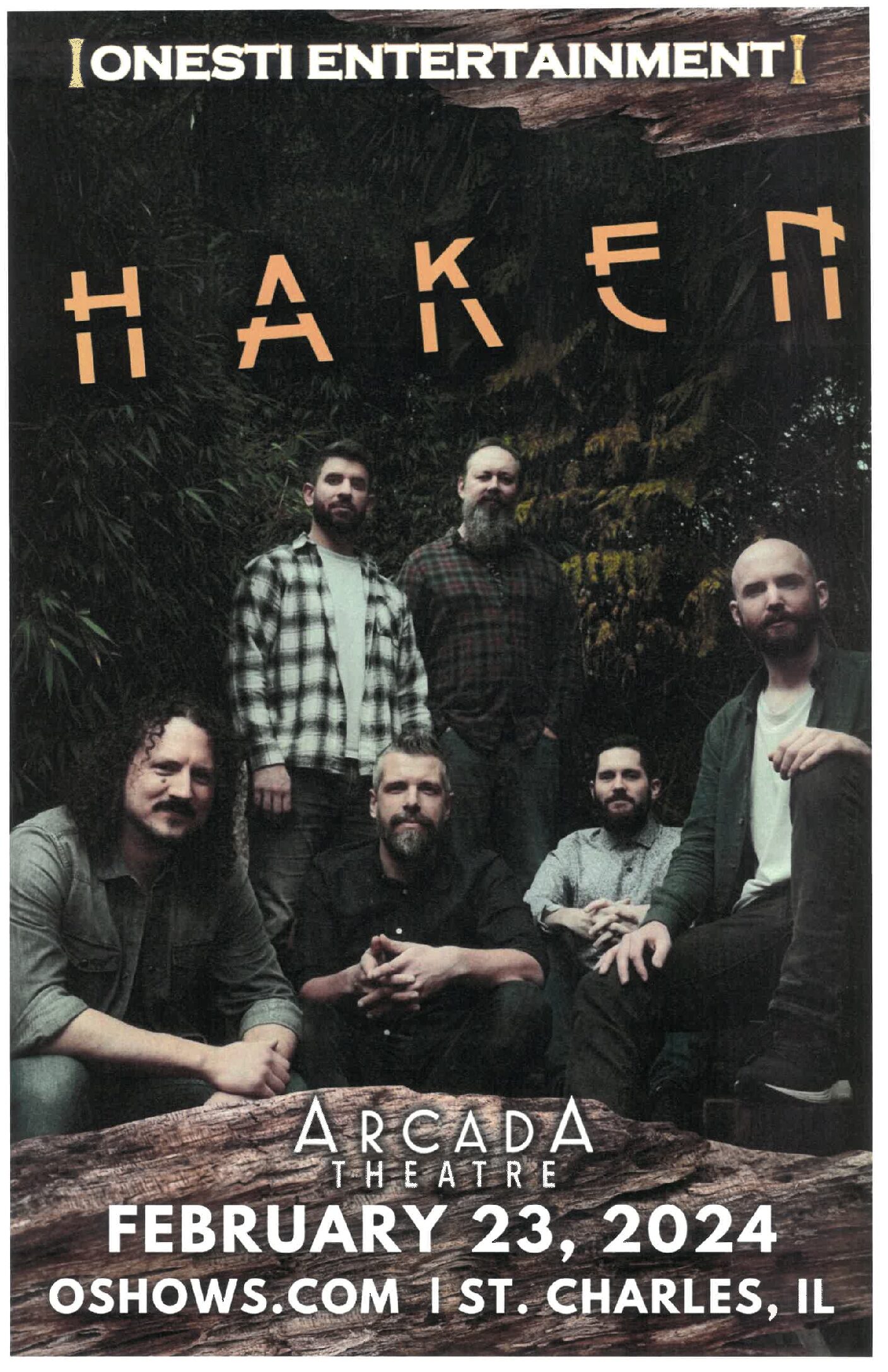 Haken Poster-2/23/2024 (Unsigned Only)