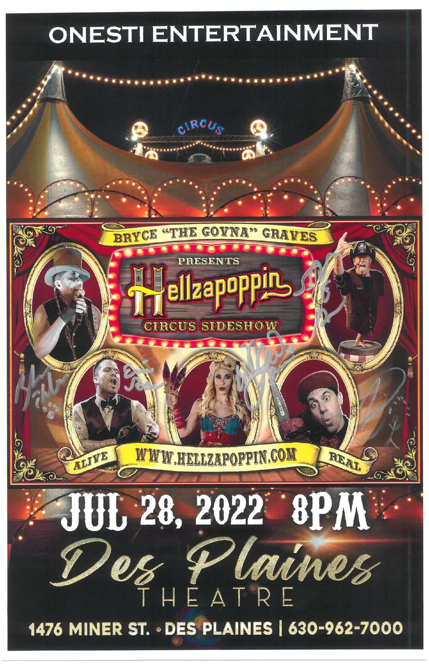 Hellzapoppin Poster 07/28/22-DPT