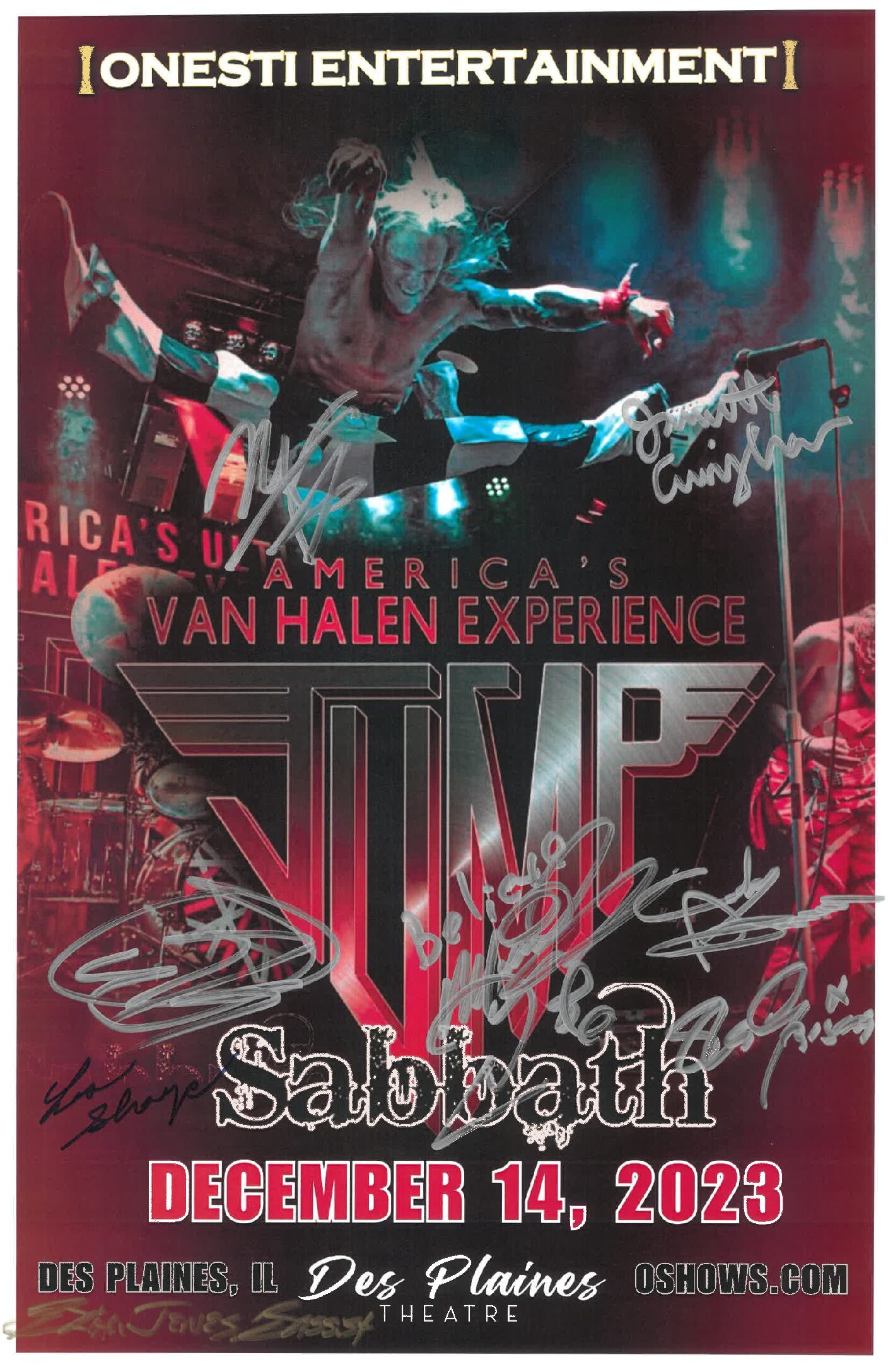 Jump Poster (Van Halen Tribute)-12/14/23-DPT