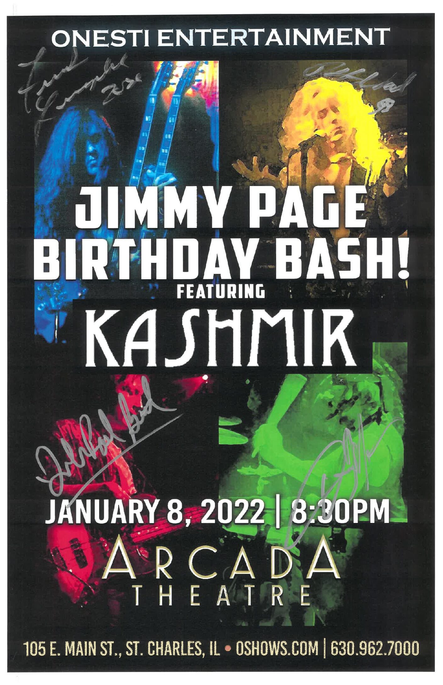 Kashmir (Jimmy Page Birthday Bash) 1/8/22-ARC