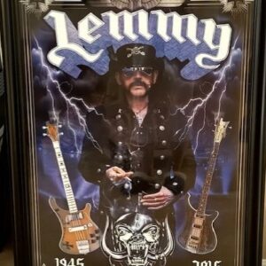 Lemmy Klimster (Motorhead) Framed Poster