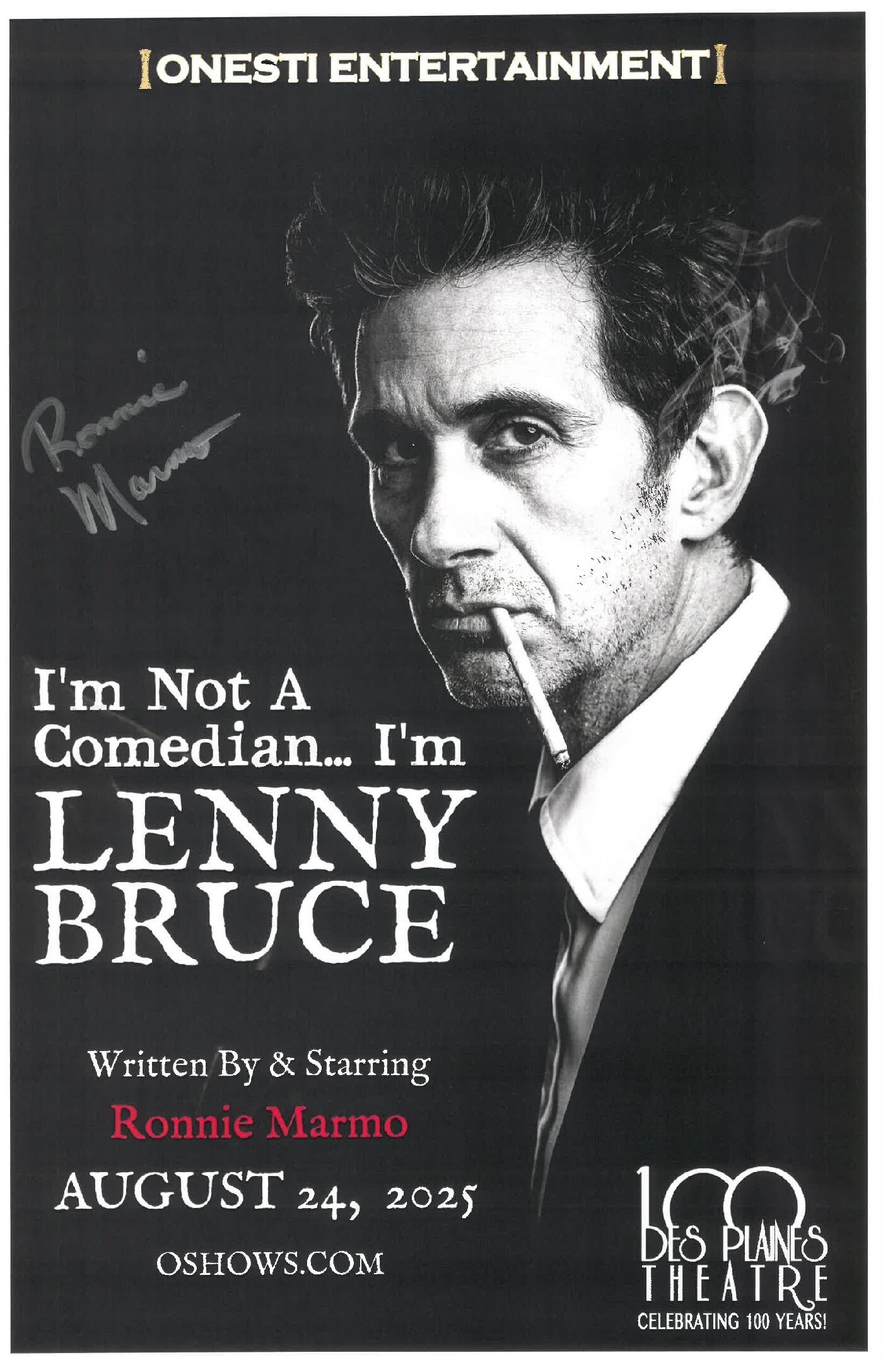 Lenny Bruce Play 8/24/25-DPT