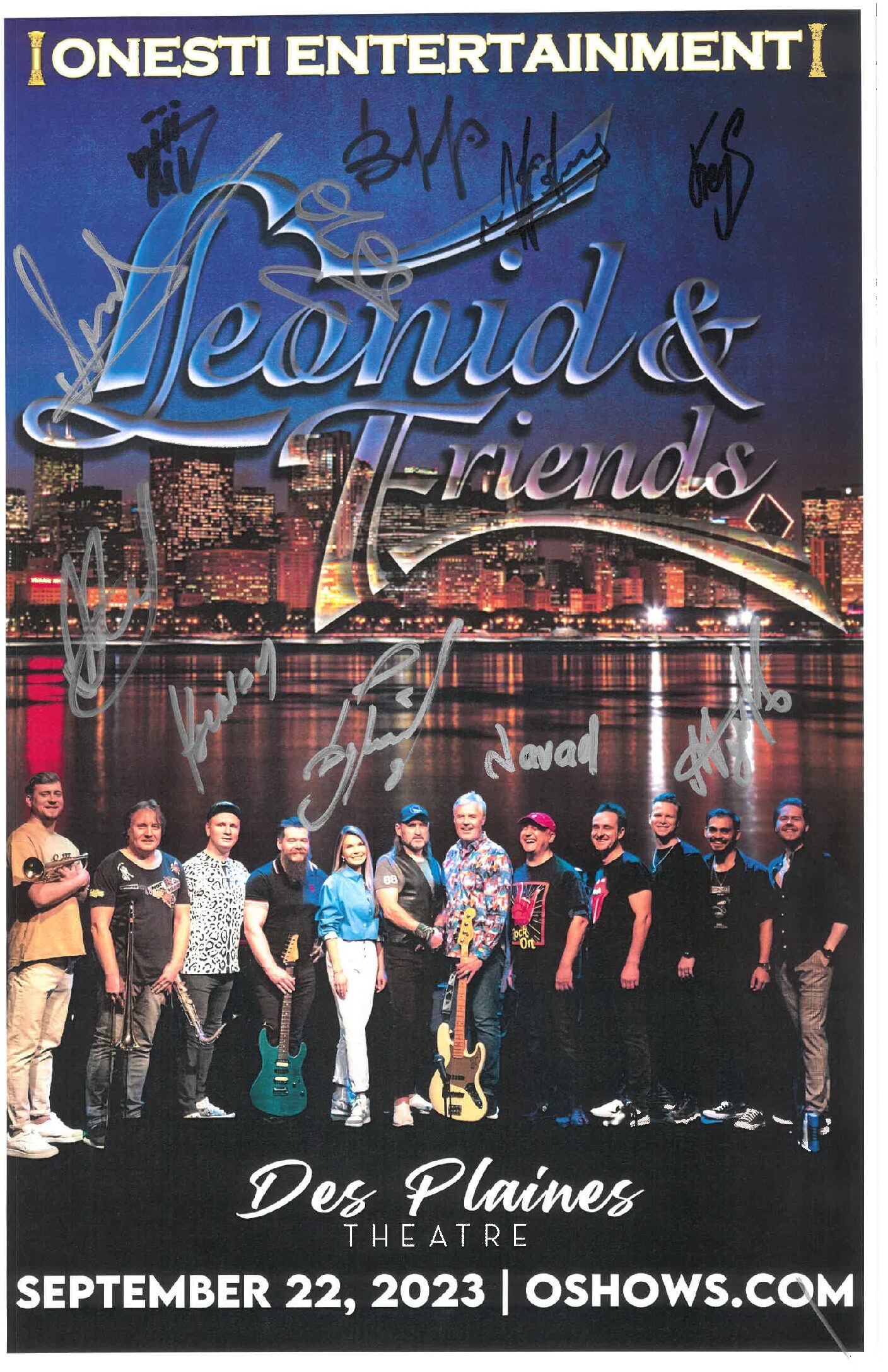 Leonid & Friends Poster 9/22/23 -DPT
