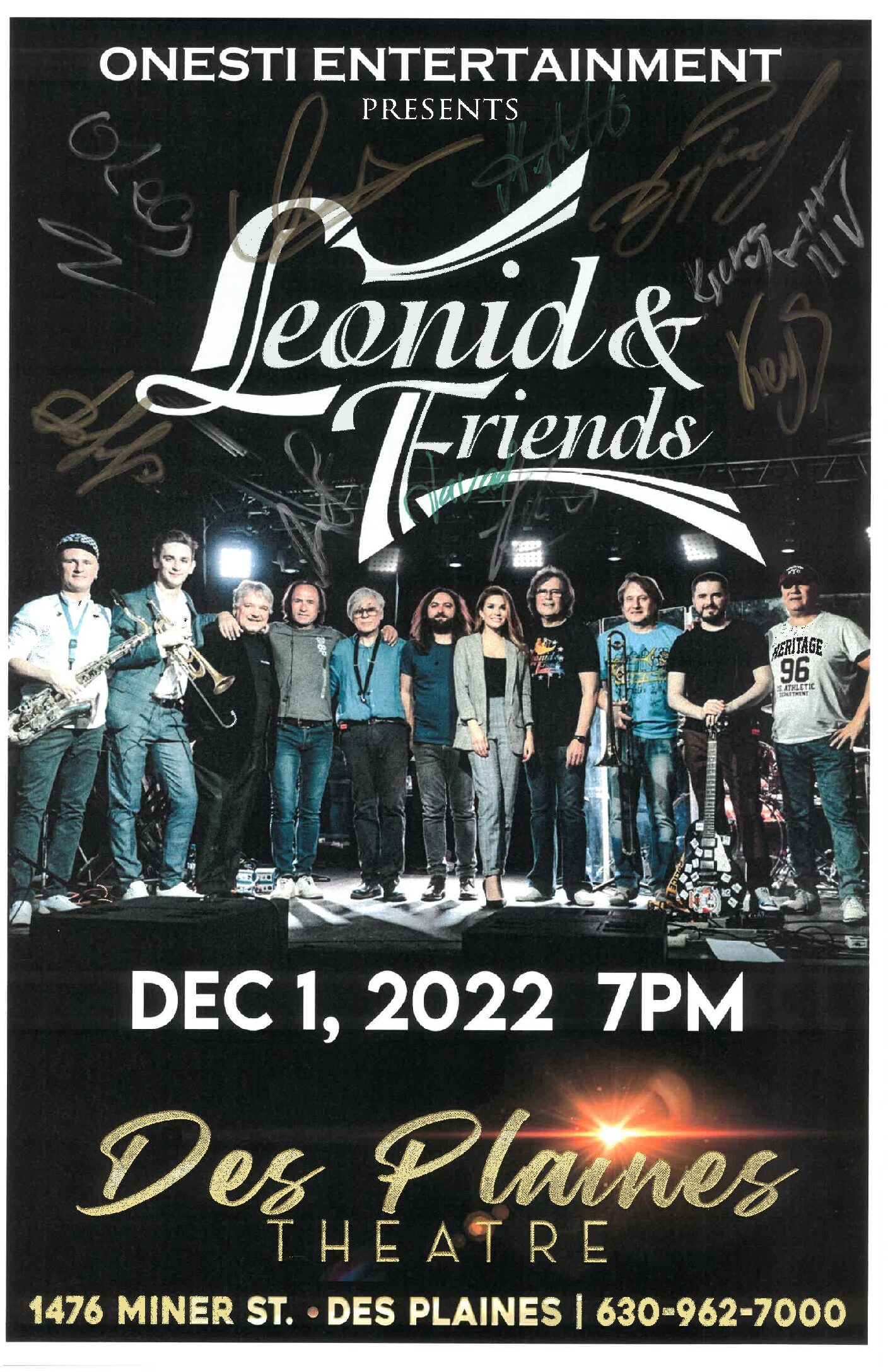 Leonid & Friends Poster 12/1/22 -DPT